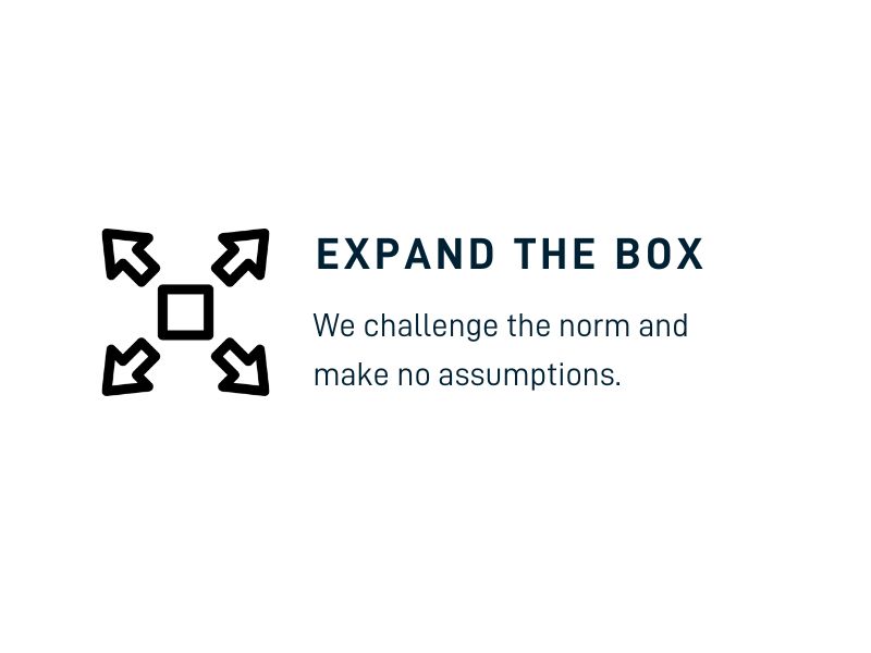 Our Values - Expand The Box