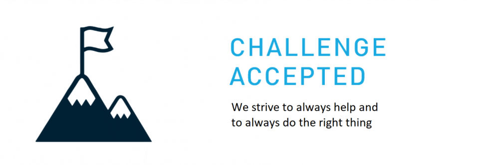 Challenge Accepted Our Values - Challenge Accepted